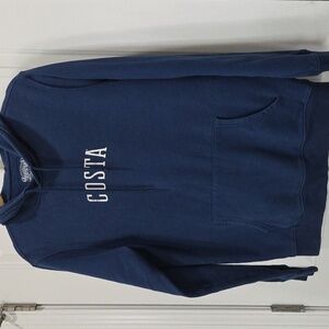 COSTA Del Mar Mens Fleece Hoodie, Size Medium